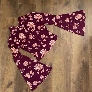 Forever 21 Bell Sleeve Blouse